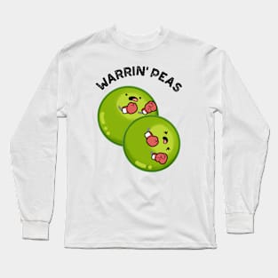 Warrin Peace Funny Pea Puns Long Sleeve T-Shirt